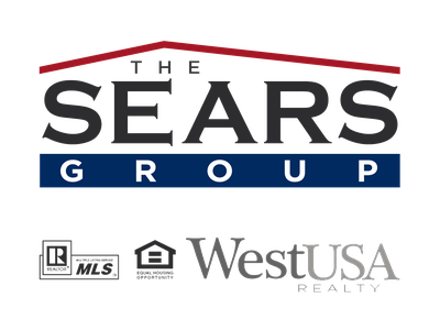 The Sears Group logo with REALTOR® / MLS, Equal Housing Opportunity and West USA Realty marks